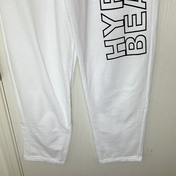 Hype Bears White Sweatpants. Size S - Picture 4 of 9
